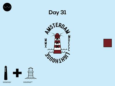 Day 31: Lighthouse logo adobe branding dailylogo dailylogochallange design graphicdesign illustration illustrator logo logodesign