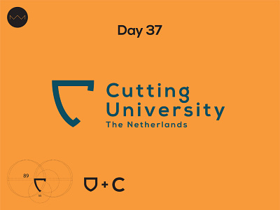 Day 38: University logo adobe dailylogo dailylogochallange design graphicdesign grid illustration illustrator logo logodesign