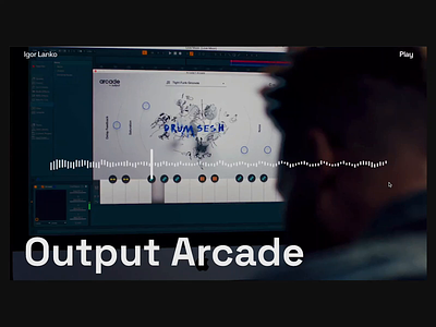 Output Arcade — Navigation Redesign showcase designsystem desktopapp macos music production product design ui