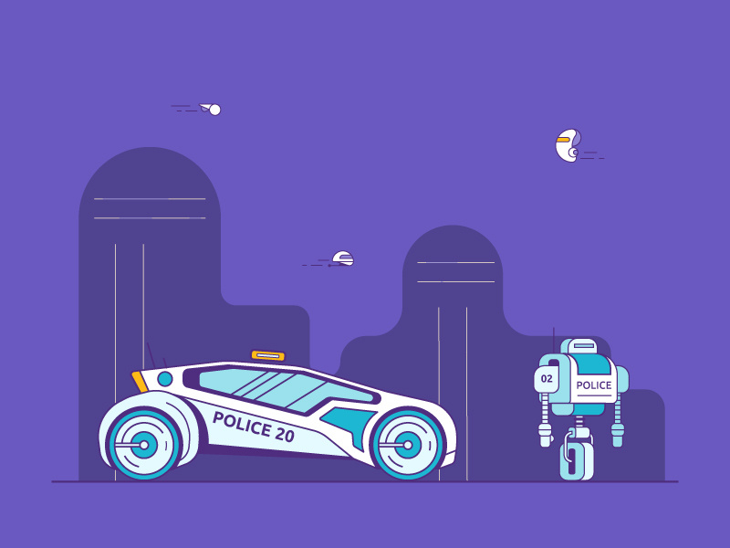 Police Force by Ramy Ayman on Dribbble