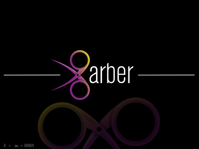 Barber Modern Logo