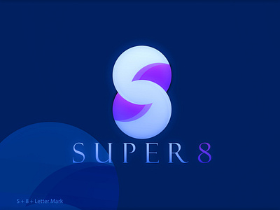 SUPER8 MODERN LOGO