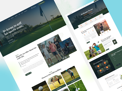GolfLab - Golf Club HTML Template design envato golf html refreshment sports sportsclub template themeforest ui ux website