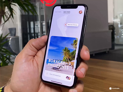 Travel App - MVP after effects animation app booking design holiday icon iphone logo map minimum viable product motion mvp prototype swipe travel ui ux world