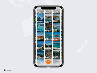 Travel App - MVP after effects animation app apple design icon iphone map minimum viable product mobile motion mvp prototype smooth travel ui ux