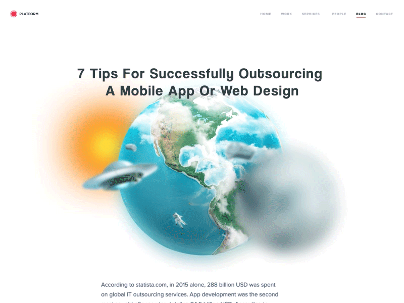 7 Tips For Successfully Outsourcing A Mobile App Or Web Design ae after effects animation blog design gif outsourcing smooth ui ux