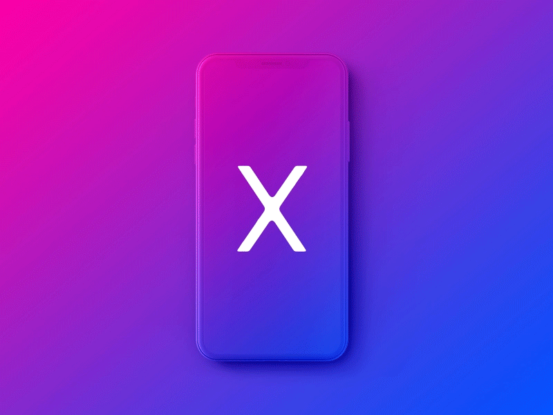 iPhone X ae after effects gif iphone x liquid mockup smooth ui ux