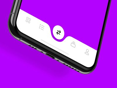 Tab Bar Animation nr.3 60fps ae after effects ai animation app apple design gif icon ios iphone iphonex logo motion smooth tabbar transition ui ux