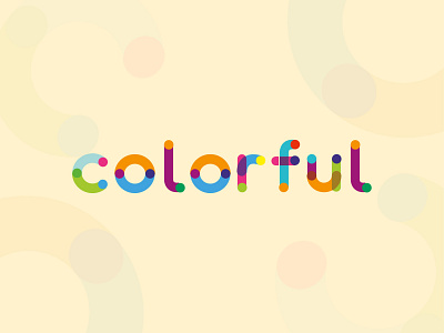 Colorful logo design