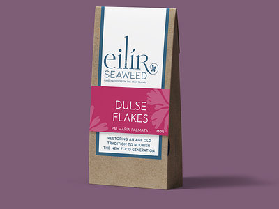 Eilír Seaweed Logo + Packaging