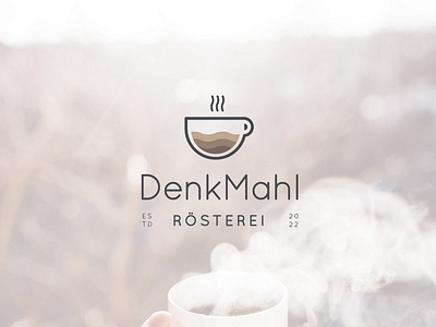 Cafe Minimalist Logo design - Coffee Logo Design - Minimal Logo brand logo