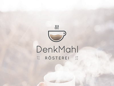 Cafe Minimalist Logo design - Coffee Logo Design - Minimal Logo