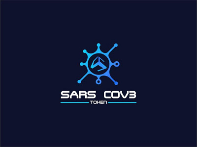 Logo for SARS-COVB branding design graphic design logo typography vector