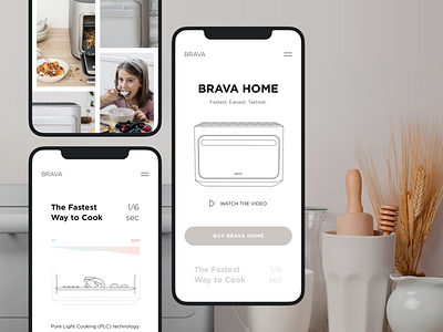 Responsive Website Brava Home | Lazarev.