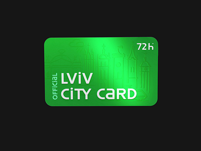 A snippet 3D animation | Lazarev. 3d animation branding card city clean design flip green illustration interaction logo lviv motion graphics sale travel web