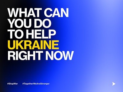 HELP UKRAINE RIGHT NOW 💙💛