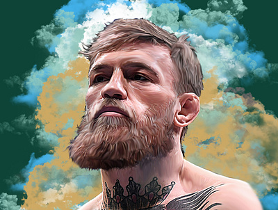 Conor mc Gregor branding design graphic design icon illustration logo