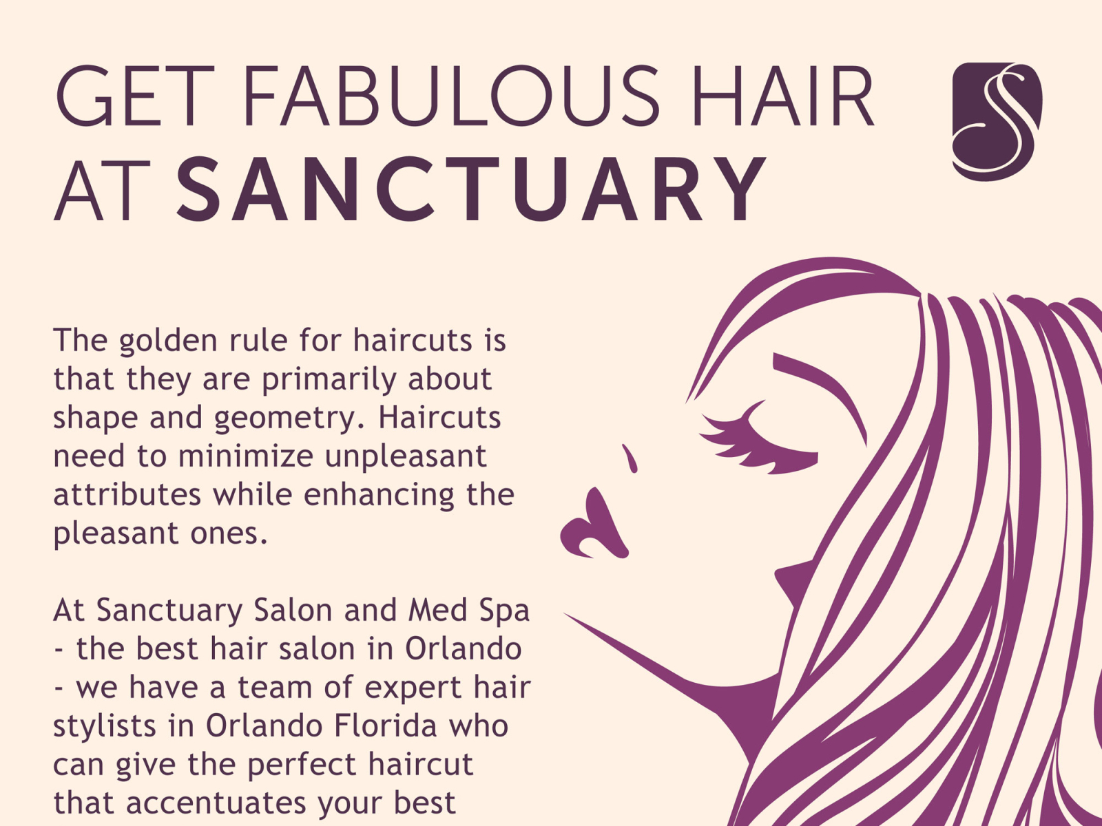 Get Fabulous Hair At Sanctuary Salon And Med Spa 4x 