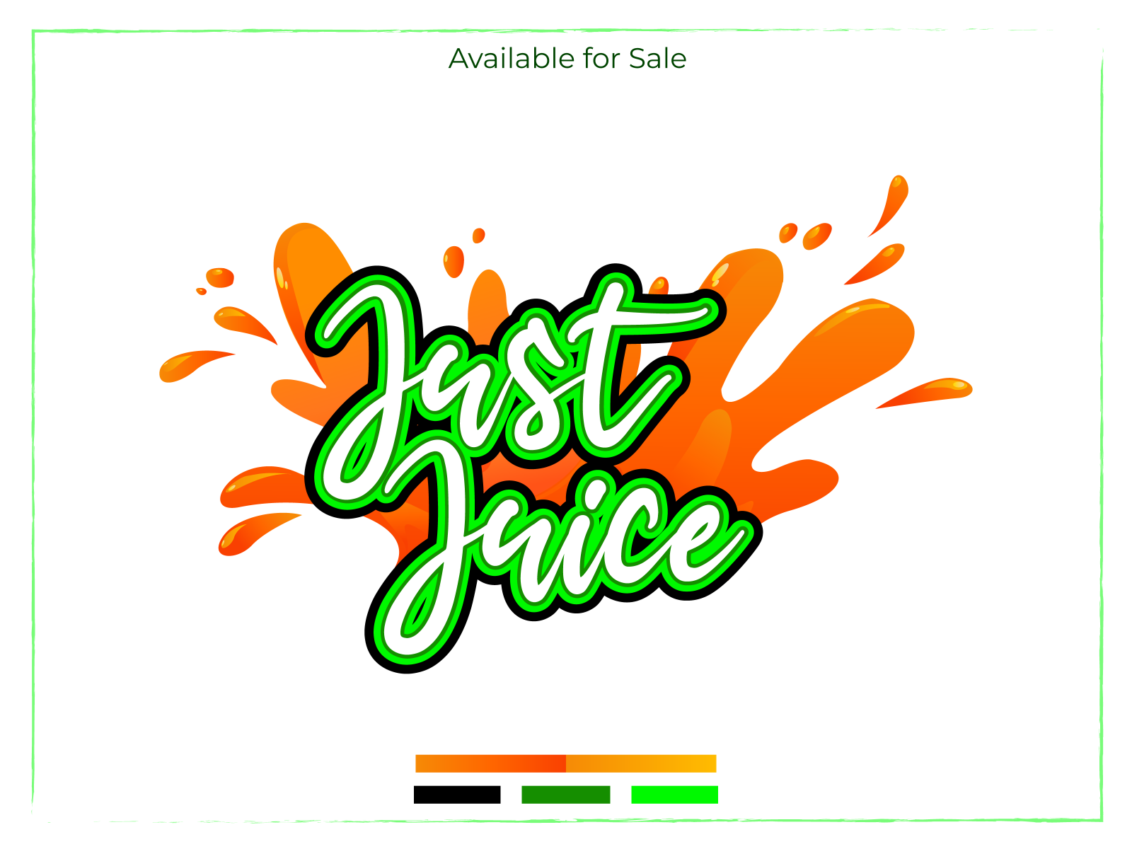 Just Juice Drink Cafe Logo Design by Naz Khan on Dribbble