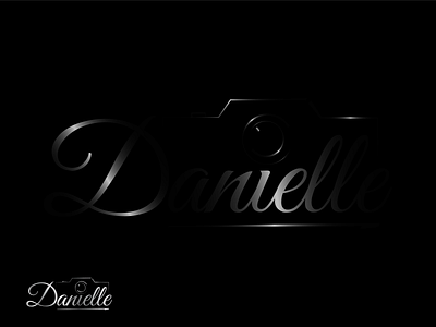 Danielle Photography Logo Design and Watermark