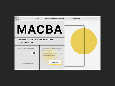 Macba. Redesign design ui ux