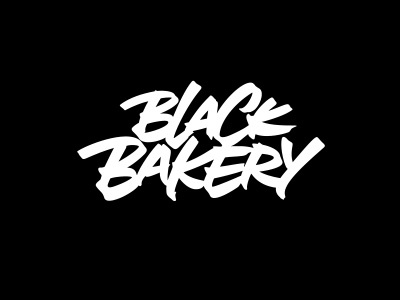 Black Bakery bakery black blackbakery lettering plugas