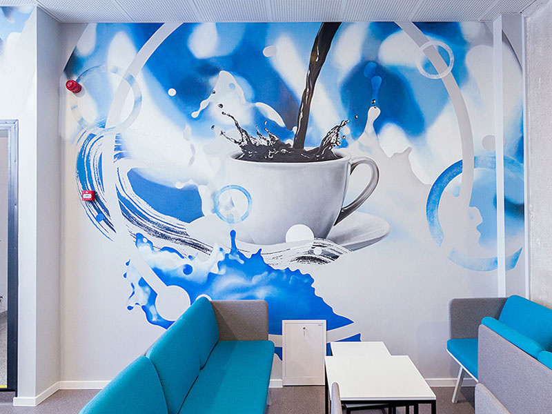 FETSO coffee corner arminasrau plugas acrylic walldecor interior