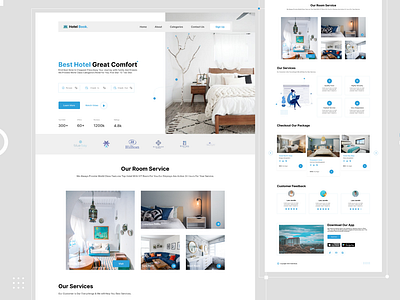 Hotel Booking Web Landing Page