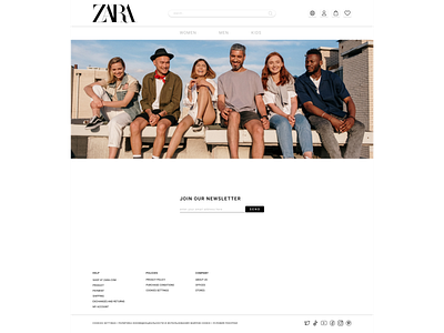 ZARA Homepage