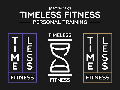 Timeless Fitness brand design branding design fitness graphic design icon iconography illustration logo