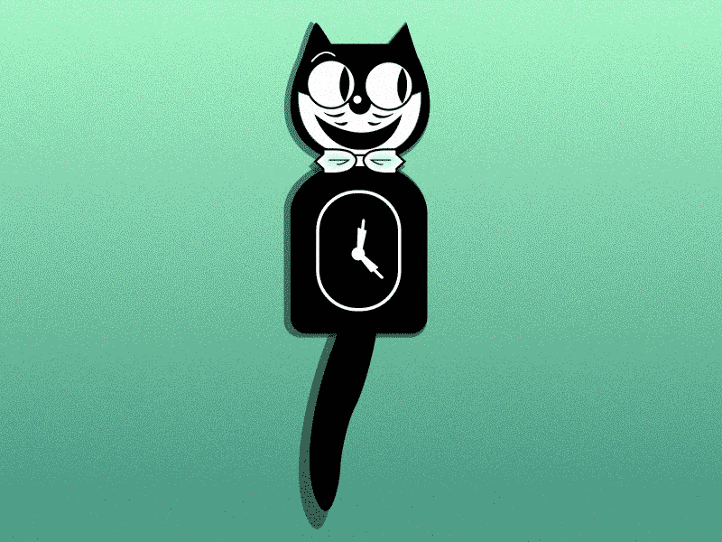 Kit Cat Clock cat clock felix kit cat clock rubberhose