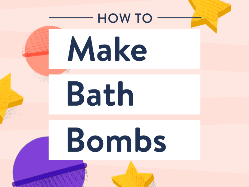 How to make bath bombs diy infographic