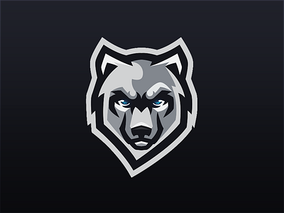 Wolf by Koen logo mascot mascotlogo premade wolf