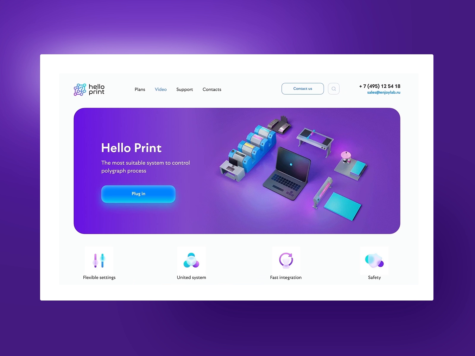 Hello Print by Aleksandra Ivanova on Dribbble