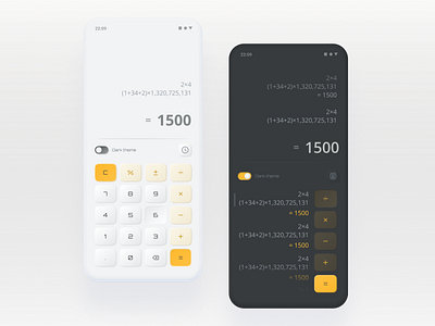 #DailyUI - Calculator App