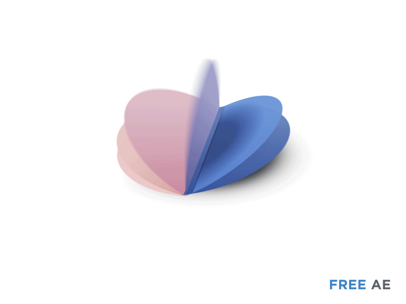 FREE - Folding Sticker Animation