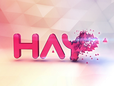 HayTV - 3D Logo 3d after effects animation broadcast channel cinema 4d logo television vietnam
