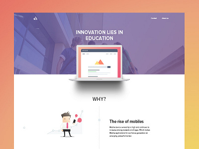 Landing Page - In Progress