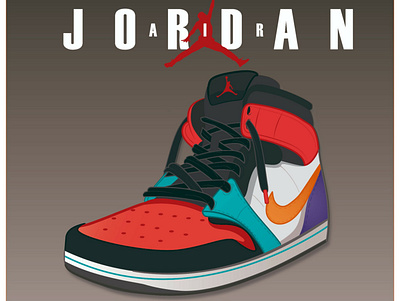 Air Jordan Inspiration design graphic design illustration logo typography vector
