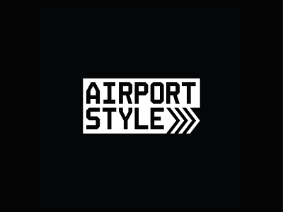 Airport Style branding design graphic design icon illustration logo vector