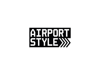 Airport Style branding design graphic design icon illustration logo typography vector
