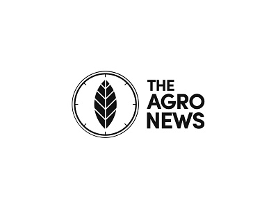 The Agro News branding design graphic design icon illustration logo typography vector