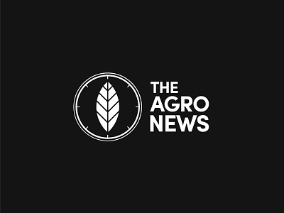 The Agro News branding design graphic design icon illustration logo typography vector