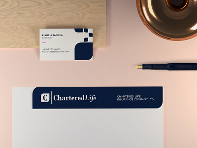 Chartered Life | Stationery brand design branding branding design brandmark business card business card mockup creativelogo custom logo design illustration letterhead design logo design logo designer logoagency logofolio minimal logo modern logo monogram stationery design vector visual identity