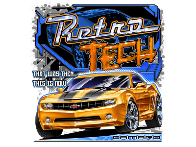 Retro Tech Camaro