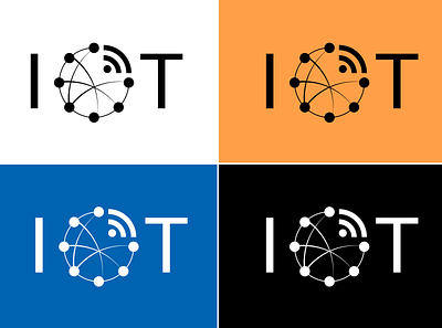 IoT internet of things iot logo vector