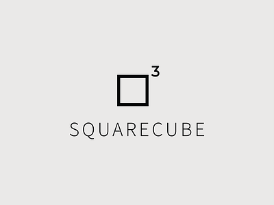 SQUARECUBE brand design illustration illustrator logo logodesign logotype minimal vector