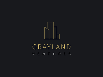 GRAYLAND VENTURES brand design illustration illustrator logo logodesign logotype minimal vector