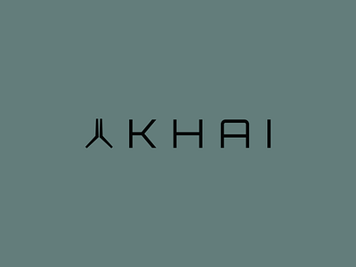 KHAI brand design illustration illustrator logo logodesign logotype vector