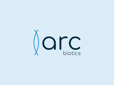 ARC BIOTICS brand design illustration illustrator logo logodesign logotype minimal vector